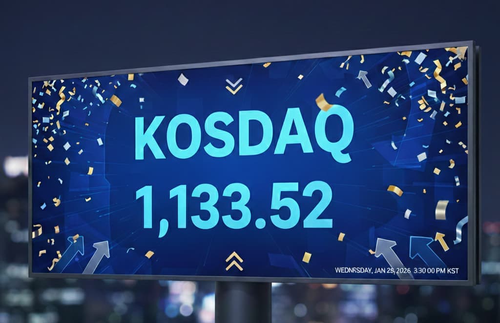 1,100 돌파, 코스닥도 불장 시작될까