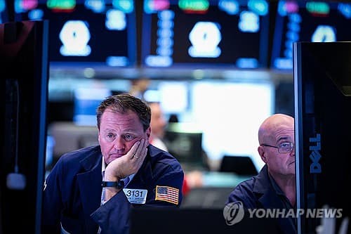 미 국채금리 최고치 경신에 뉴욕증시 하락