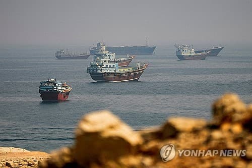 호르무즈 해협 원유 통과량 60% 회복