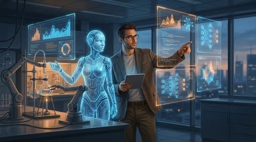 AI, 연구개발 26% 주도…완전 자율 개선은 아직